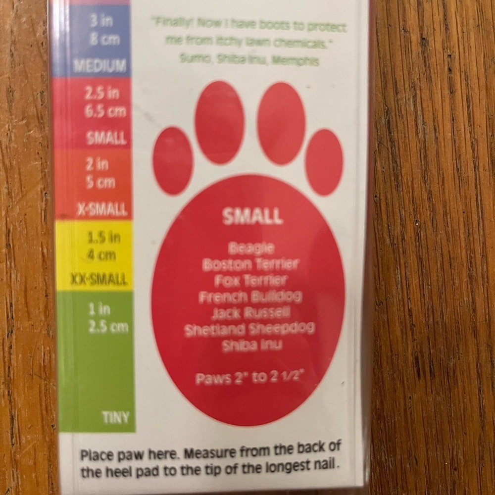 Protec Pawz Waterproof Rubber Dog Boots Red Sz Small NIP - Picture 2 of 5